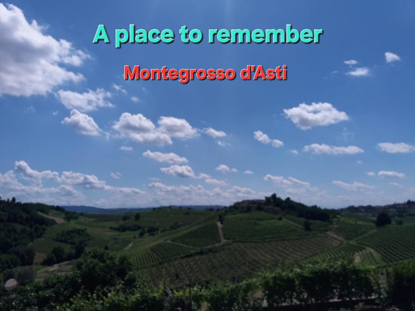 A Place To Remember Montegrosso dʼAsti Eksteriør bilde